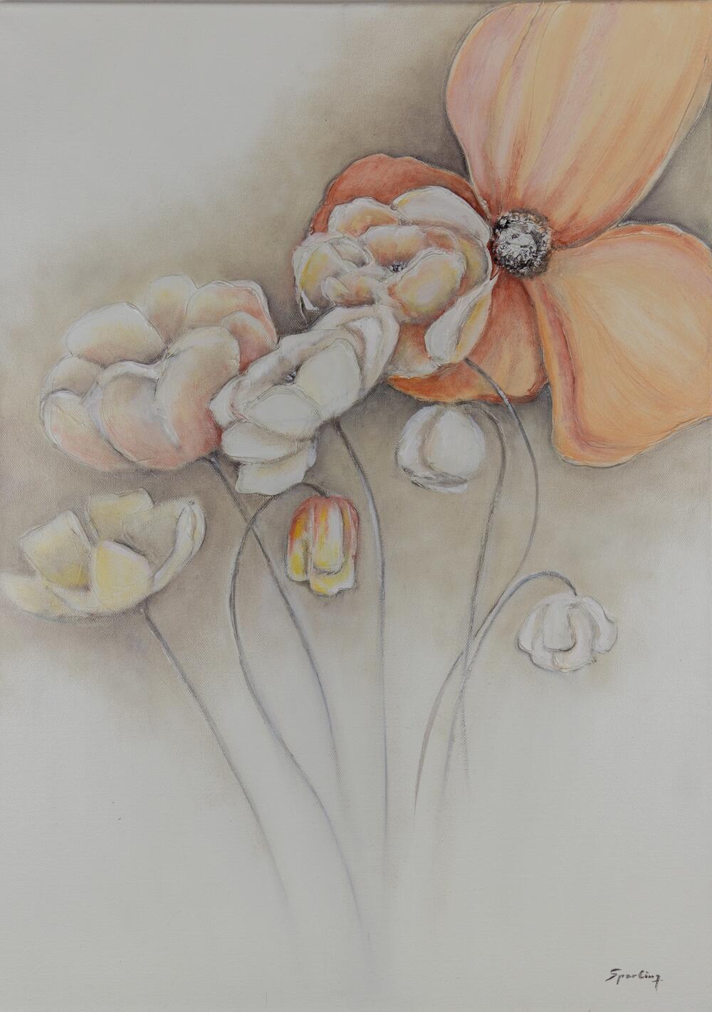 Floral Harmony in Soft Hues