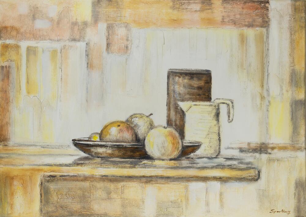 Still Life with Fruits and Jugs