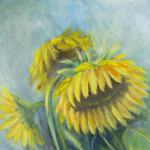 Sunflowers and Wildflowers
