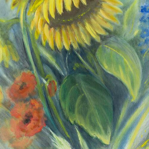 Sunflowers and Wildflowers