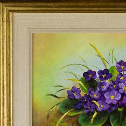 Vibrant Bouquet of Violets