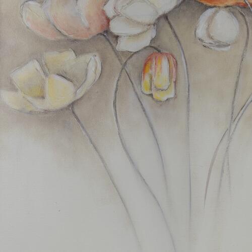 Floral Harmony in Soft Hues