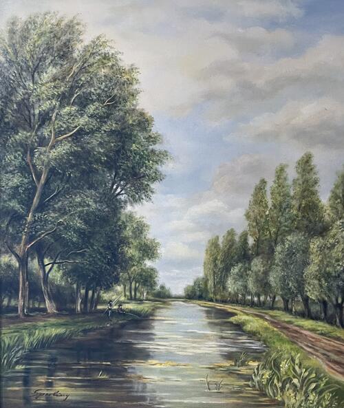Tranquil River Landscape
